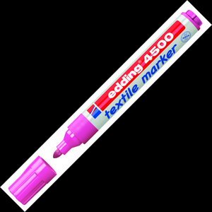 Edding 4500 textilfilc neon rózsa