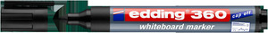 Táblafilc Edding 360 utántölthető, kerek hegy, fekete