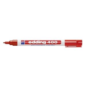 Filctoll -400- alkoholos kerek 1mm PIROS EDDING
