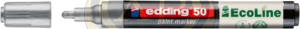 EDDING 50 Lakkmarker, kerek 2-3mm ir&oacute;cs&uacute;cs, ez&uuml;st
