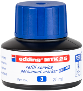 Edding MTK25 permanent utántöltő tinta KÉK