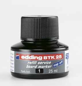 Tinta Edding BTK25 táblafilchez 25ml, fekete