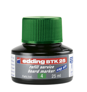 Tinta Edding BTK25 táblafilchez 25ml, zöld