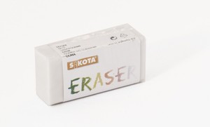 Radír irodai, kis méretű papírtokos (méret: 37 x 17 x 10mm
