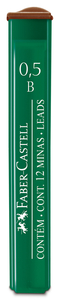 Faber-Castell Nyomósiron betét 0,5mm POLYMER B  (OF/9125 B)