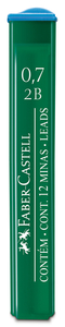 Faber-Castell Nyomósiron betét 0,7mm POLYMER 2B  (OF/9127 2B)