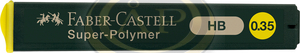 Faber-Castell Nyom&oacute;siron bet&eacute;t 0.35mm SUPER-POLYMER HB