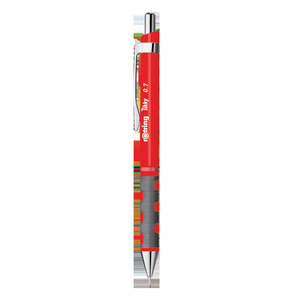 Nyomósirón, 0,7 mm, rOtring Tikky, piros