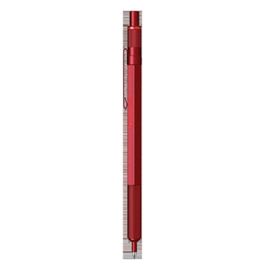 Rotring '600' Golyóstoll, 1,0 mm, nyomógombos, bordó színű fém test