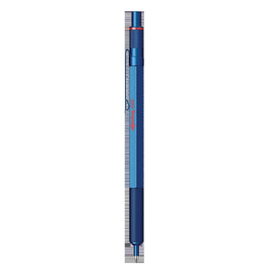 Rotring '600' Golyóstoll, 1,0 mm, nyomógombos, sötét kék színű fém test