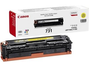 Toner Canon CRG731Y sárga