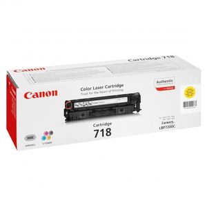 Canon CRG718 Toner  yellow /eredeti/ LBP7200
