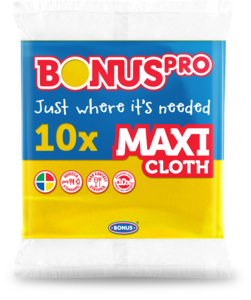 Bonus PRO MAXI Általános törlőkendő sárga 10/1 HoReCa - HACCP