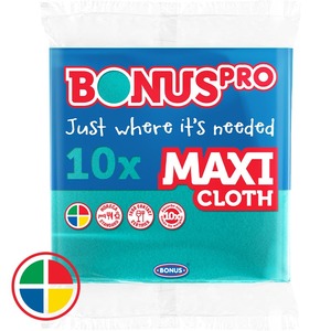 Bonus PRO MAXI Általános törlőkendő zöld 10/1 HoReCa - HACCP