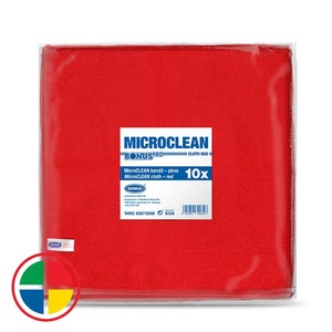 BonusPRO MicroCLEAN kendő piros 10/1 HoReCa - HACCP