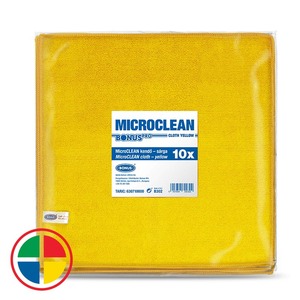 BonusPRO MicroCLEAN kendő sárga 10/1 HoReCa - HACCP