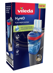 Vileda H2PrO lapos felmos&oacute; szett, 4 r&eacute;szes, dobozban