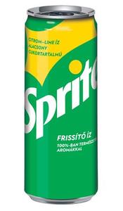 Sprite citrom szénsavas üdítőital, dobozos 0,33l