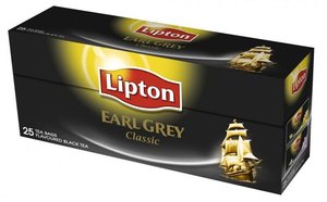 Tea Lipton earl grey 25x1,5gr