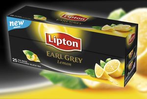 Tea Lipton earl grey Lemon 25x1,5gr
