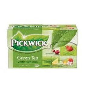 Pickwick zöld tea 30g Gyümölcs variációk (kókusz, vörösáfonya, eper-citromfű