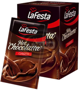 Forr&oacute; csokol&aacute;d&eacute; LaFesta 250g