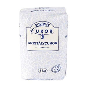 Kristálycukor 1kg, Koronás