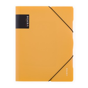 P+P VERDE yellow Gumis mappa A4 PP Verde sárga  2-671