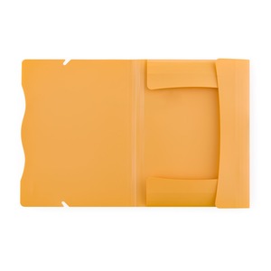 P+P VERDE yellow Gumis mappa A4 PP Verde sárga  2-671