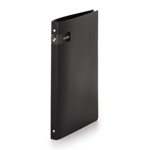 P+P Classic black Gyűrűsk.P+P A4 4gy 20mm fekete  2-101