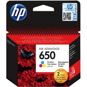 HP eredeti No.650C CZ102AE, 3 színű tintapatron