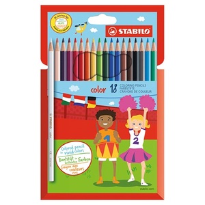 Színesceruza készlet Stabilo Color 18 db-os