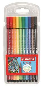 Rostirón készlet Stabilo Pen 68 1.0 mm 10 db-os
