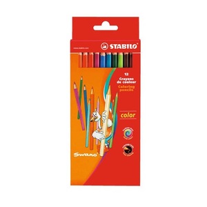 Színesceruza készlet Stabilo Swano Color 12 db-os