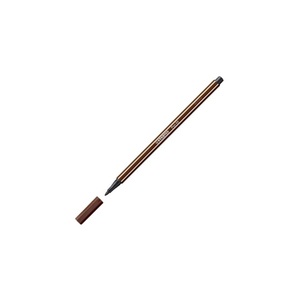 Rostirón Stabilo Pen 68 1.0 mm barna