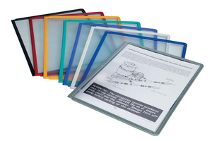 Bemutató tábla Durable Sherpa PP FEKETE