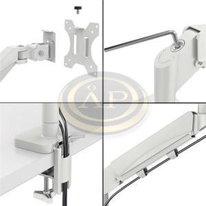 Leitz Ergo Dual helytakar&eacute;kos monitor- &eacute;s laptopkar, vil&aacute;gosz&uuml;rke