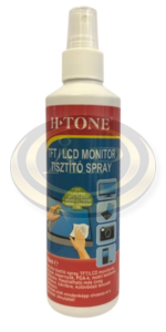 Monitor &eacute;s k&eacute;pernyőtiszt&iacute;t&oacute; spray (LCD &eacute;s hagyom&aacute;nyos) 250ml, H-Tone
