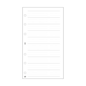 Betétlap -L320/F- gyűrűs kalendáriumhoz -telefon bianco- SATURNUS 2026.év