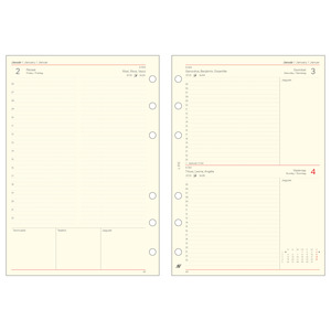 Betétlapcsomag gyűrűs kalendáriumhoz NAPI L312 SATURNUS,  2026.év