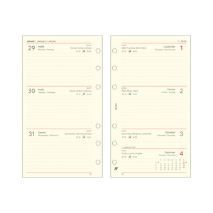 Saturnus betétlap naptárcsomag gyűrűs kalendáriumhoz HETI M311,  2026.év