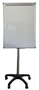Flipchart tábla görgős, mágneses, 70x100cm