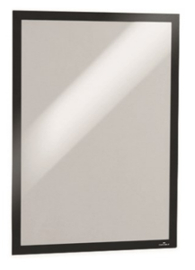 DURABLE DURAFRAMEŽ Mágneses információs keret, A3, öntapadó háttal, fekete keret, 6db/csomag