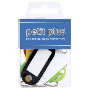 Kulcstart&oacute; c&iacute;mke PETIT PLUS BC 6db műanyag dobozban