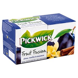 Pickwick Fruit Fusion tea 40g Szilva-vanília-fahéj