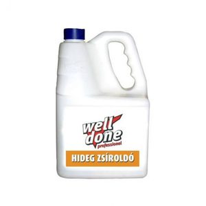 Hidegzsíroldó Well done 5L