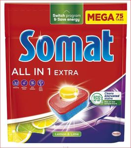 Somat All-in-1 mosogatótabletta 75 db Lemon