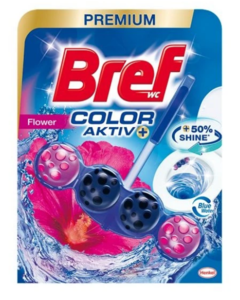 Bref Color Aktív 50g Fresh Flowers, WC golyók