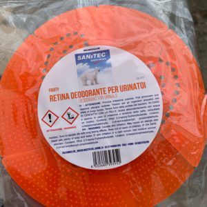 Pissoire rács, illatosított, Sanitec, különböző illatban