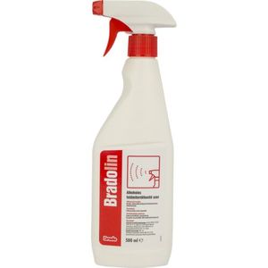 BradoLin alkoholos gyors-felületfertőtlenítő szórófejjel, 500ml